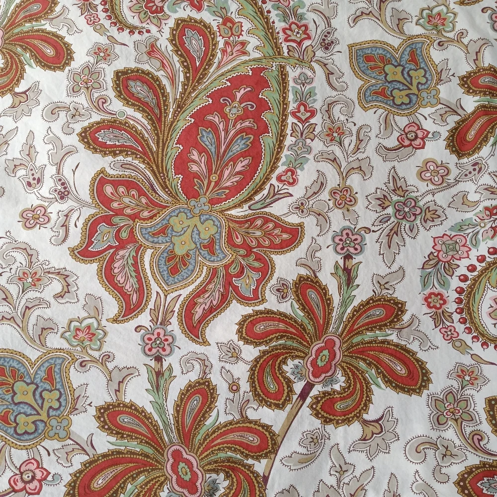 Pottery Barn stylized floral